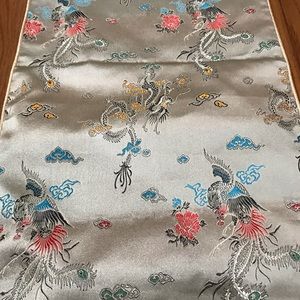 Dragon and Phoenix table runner
